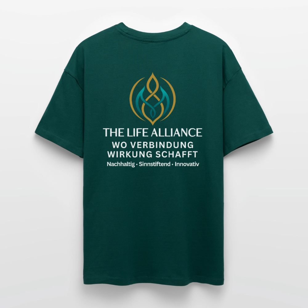 Unisex T-Shirt THE LIFE ALLIANCE - hunter Green