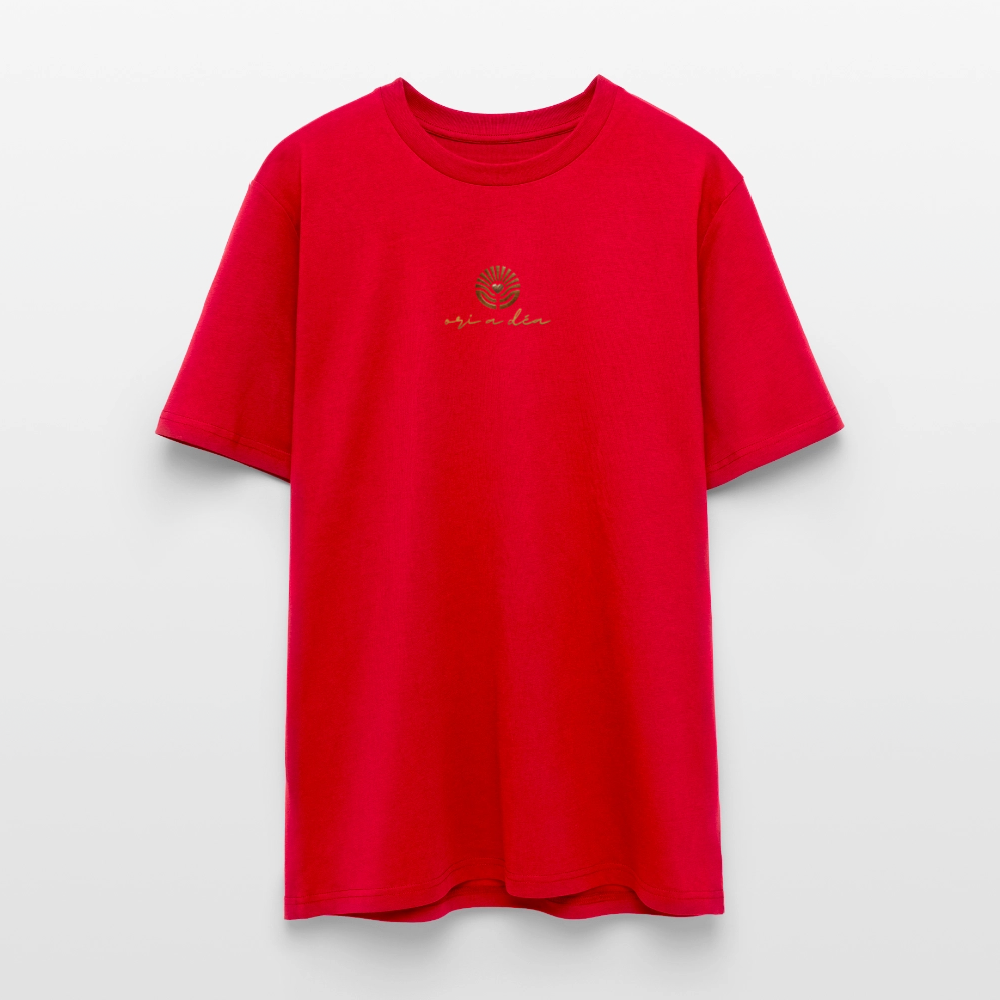 Unisex Bio-T-Shirt "ori a déa" - Rot