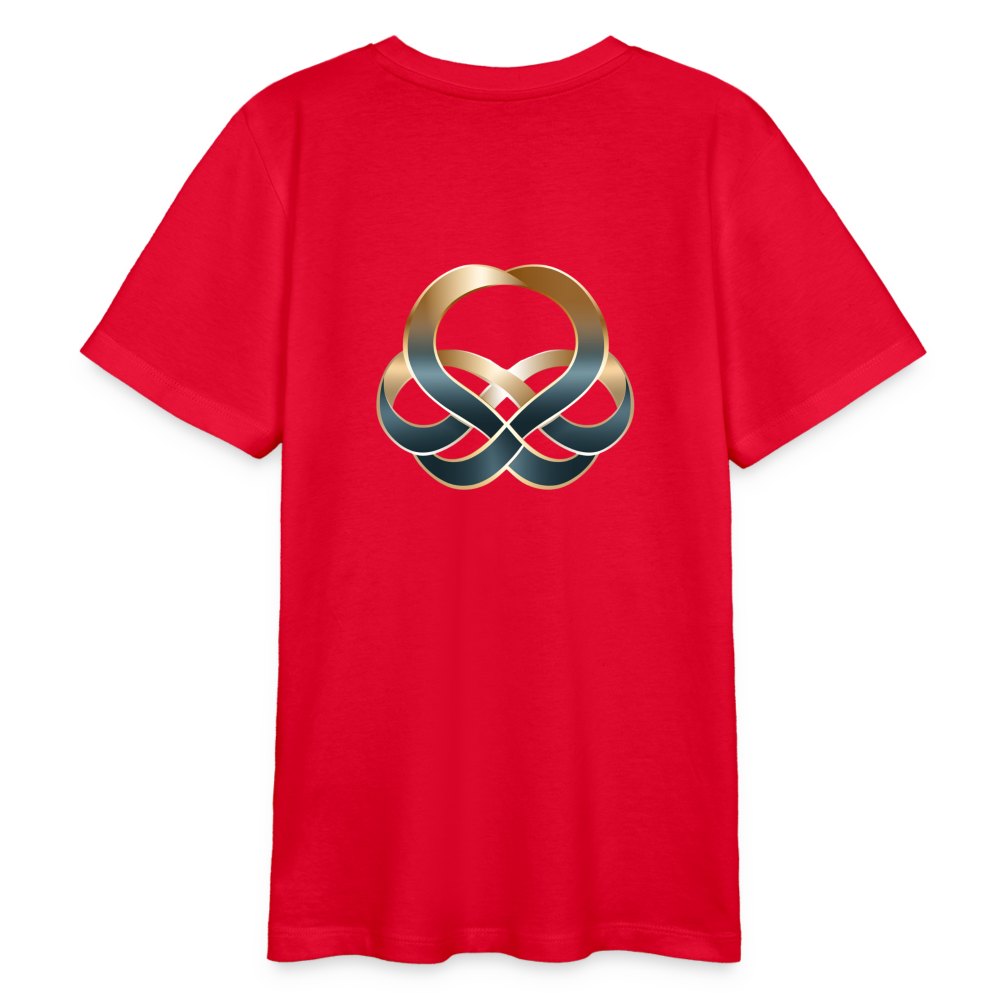 chiSign Stanley/Stella Bio Teenager T-Shirt MINI CREATOR - Rot