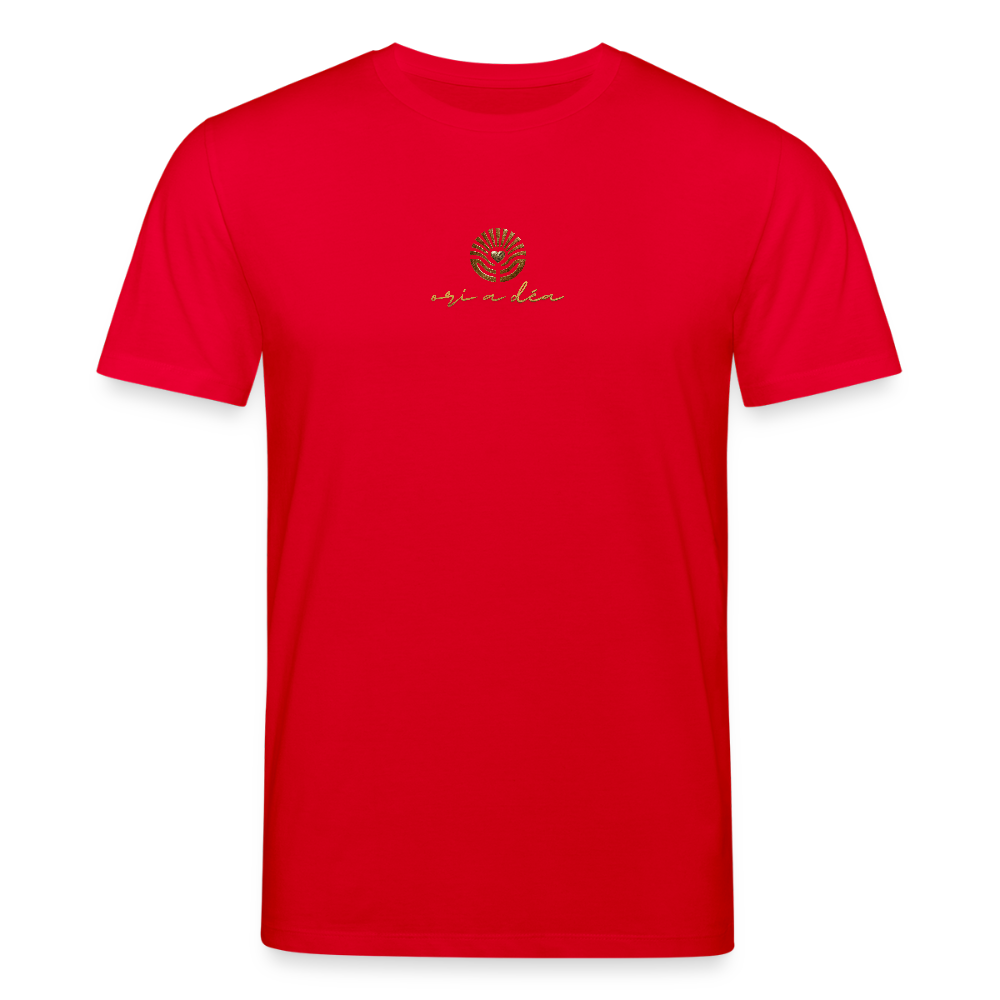 Unisex Bio-T-Shirt "ori a déa" - Rot