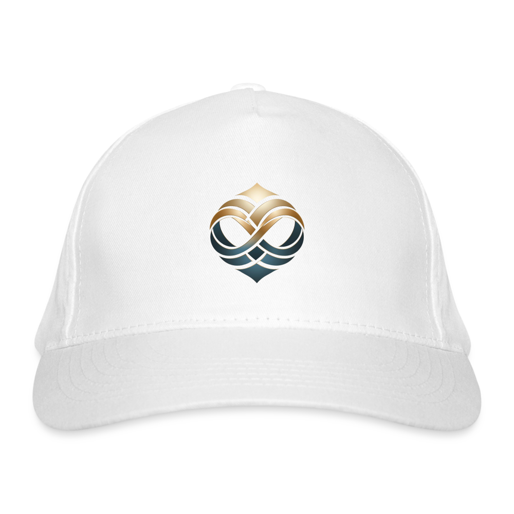 Bio-Baseballkappe - Weiß