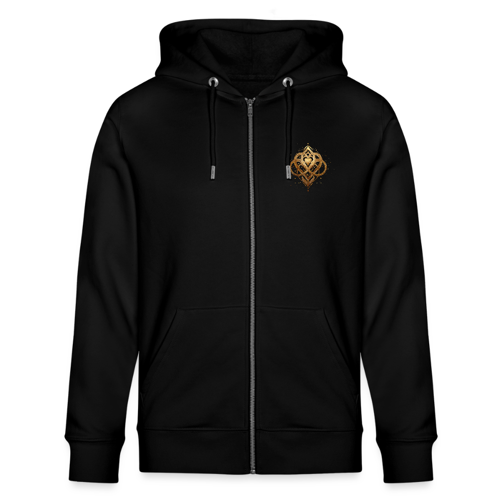 ORI A DÉA – Kapuzenjacke „Agape“ Unisex Bio-Kapuzenjacke - Schwarz