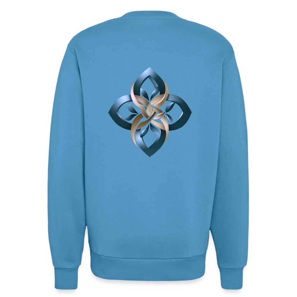 chisign Organic Relaxed Crew Neck Made in EU - Sol Blue