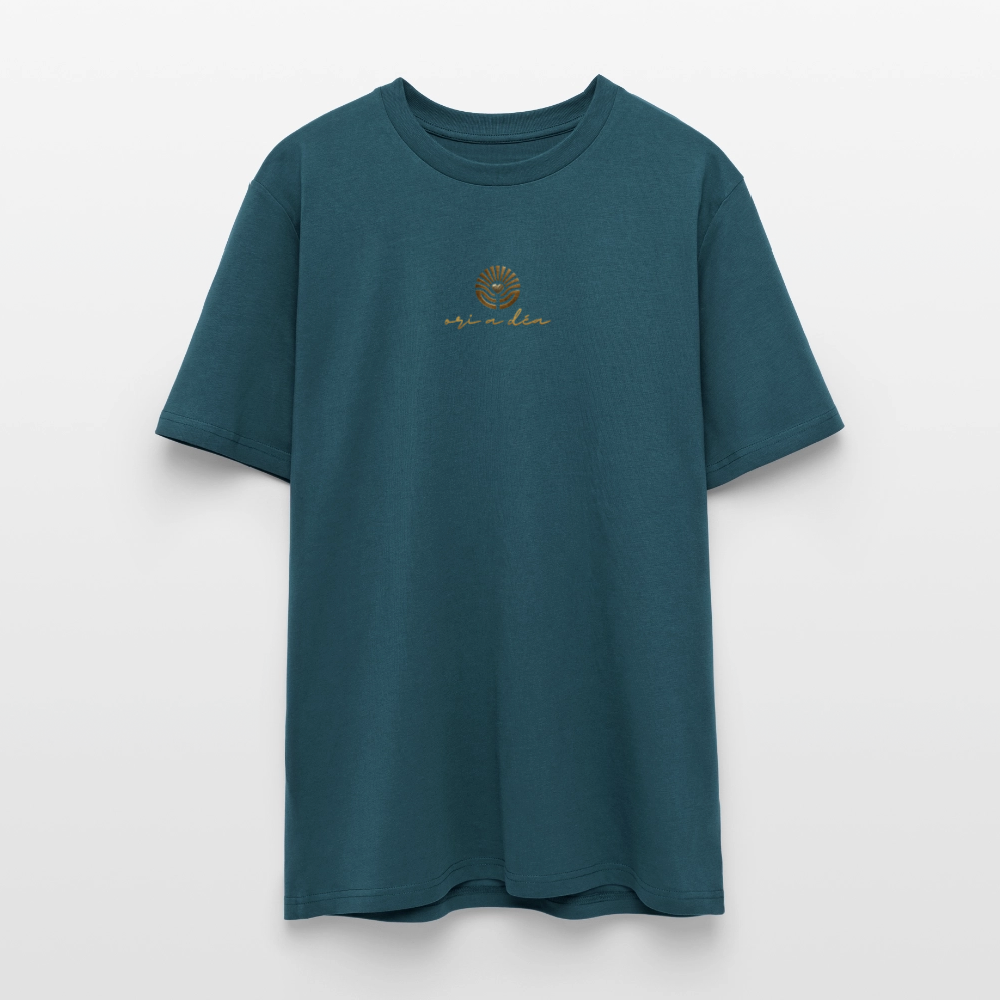 Unisex Bio-T-Shirt "ori a déa" - Dunkles Petrol
