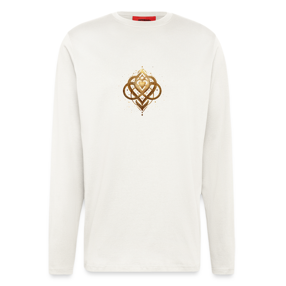 ori a déa Frequenz Mode "Agape" Organic Relaxed Langarmshirt Made in EU - OFF WHITE