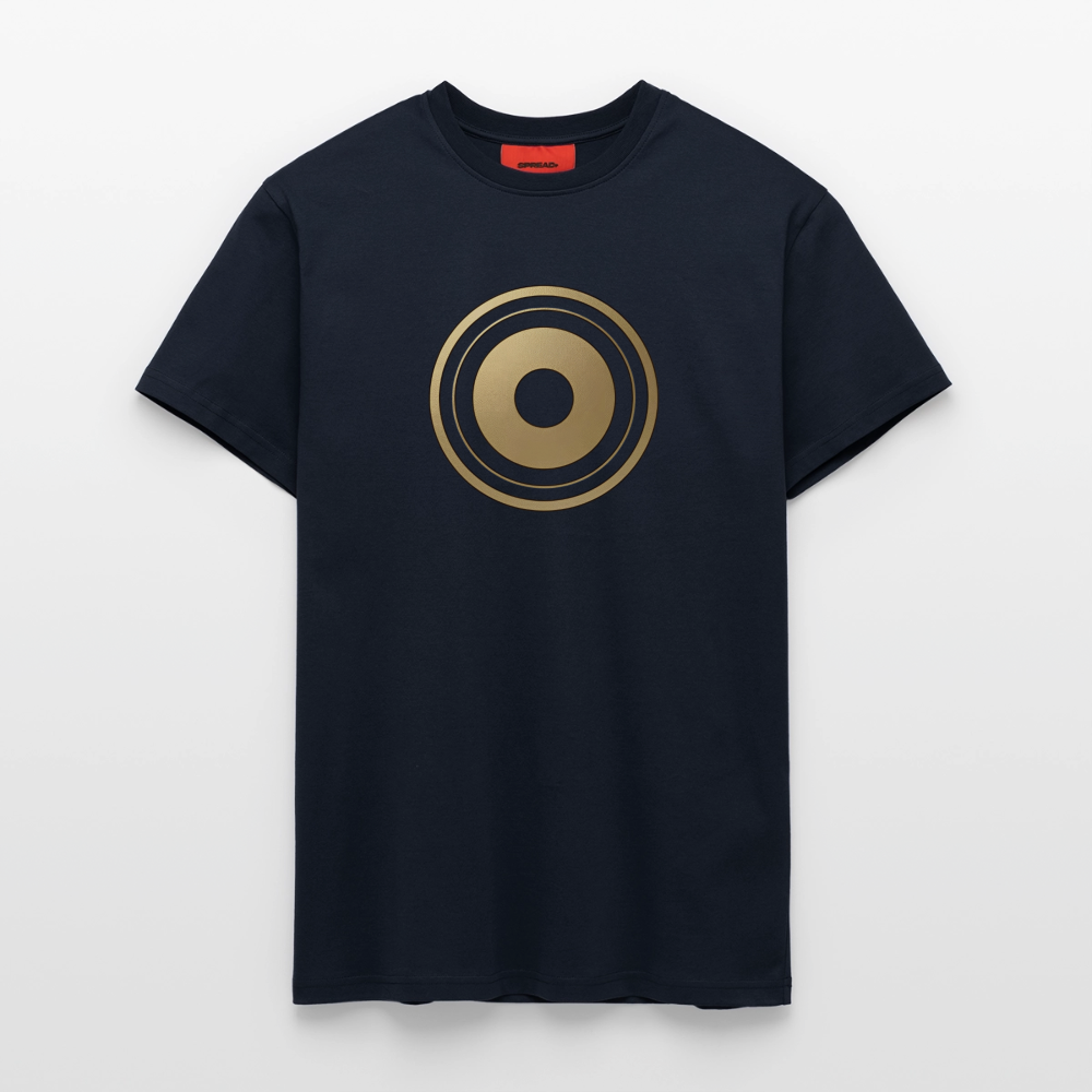 chiSign "Selbsterkenntnis" Organic Relaxed T-Shirt Made in EU - DARK NAVY