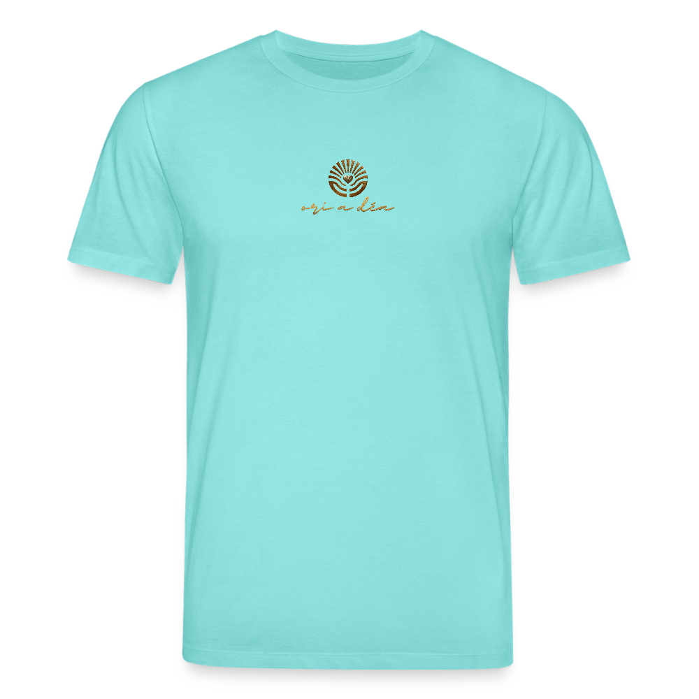 Unisex Bio-T-Shirt "ori a déa" - Poolblau