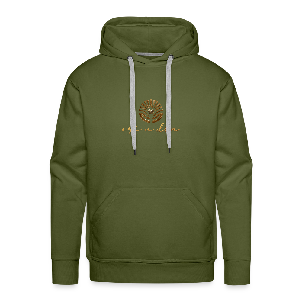Männer Premium Hoodie ORI A DÉA - Olivgrün