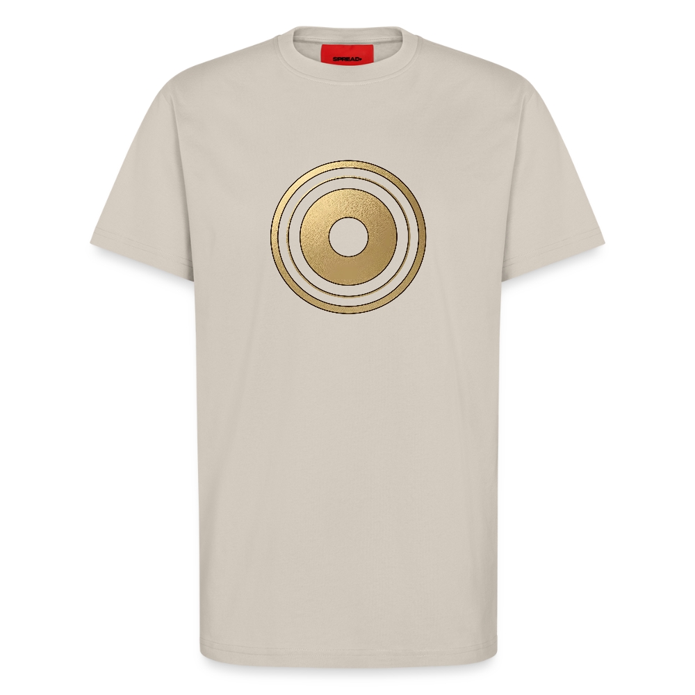 chiSign "Selbsterkenntnis" Organic Relaxed T-Shirt Made in EU - WARM CLAY