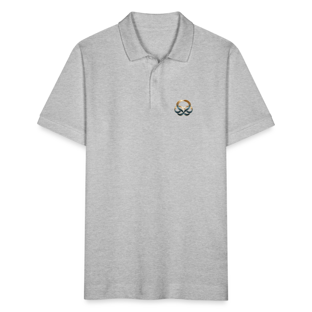 chiSign Stanley/Stella Unisex Bio-Poloshirt PREPSTER - Grau meliert