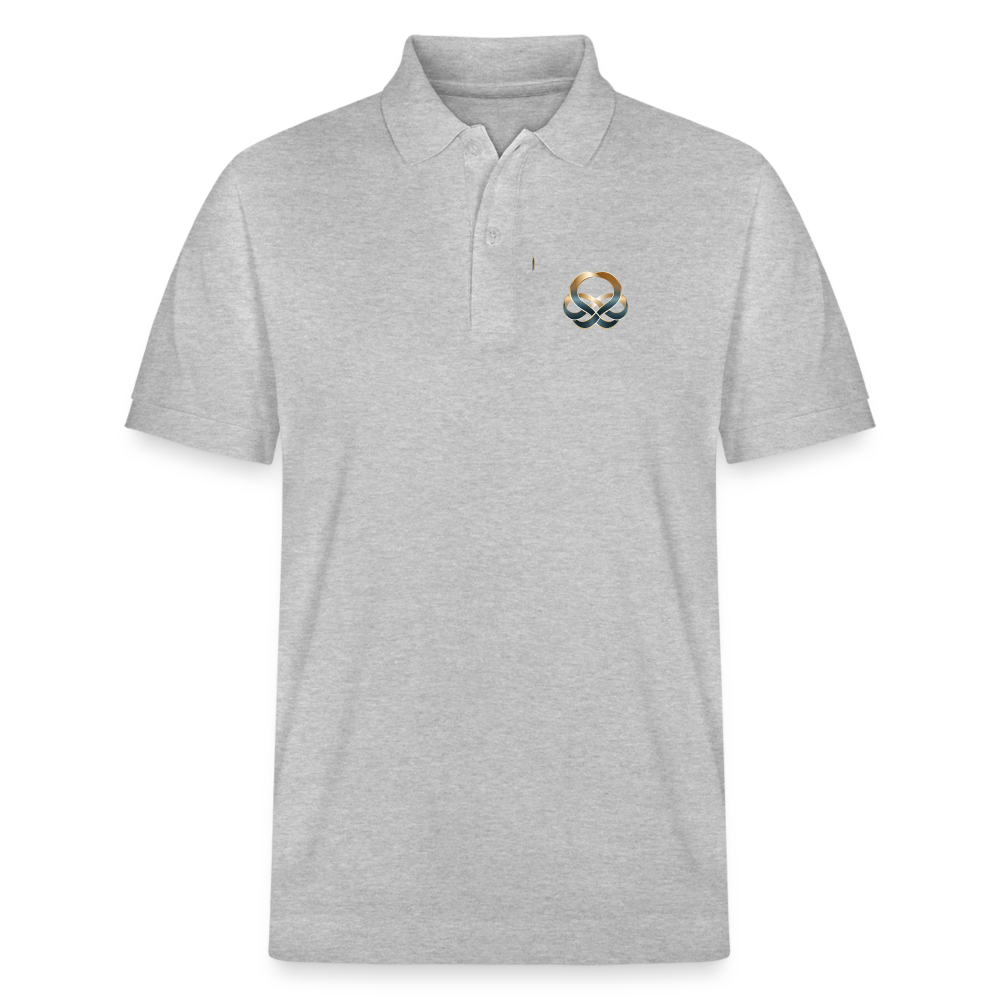 chiSign Stanley/Stella Unisex Bio-Poloshirt PREPSTER - Grau meliert