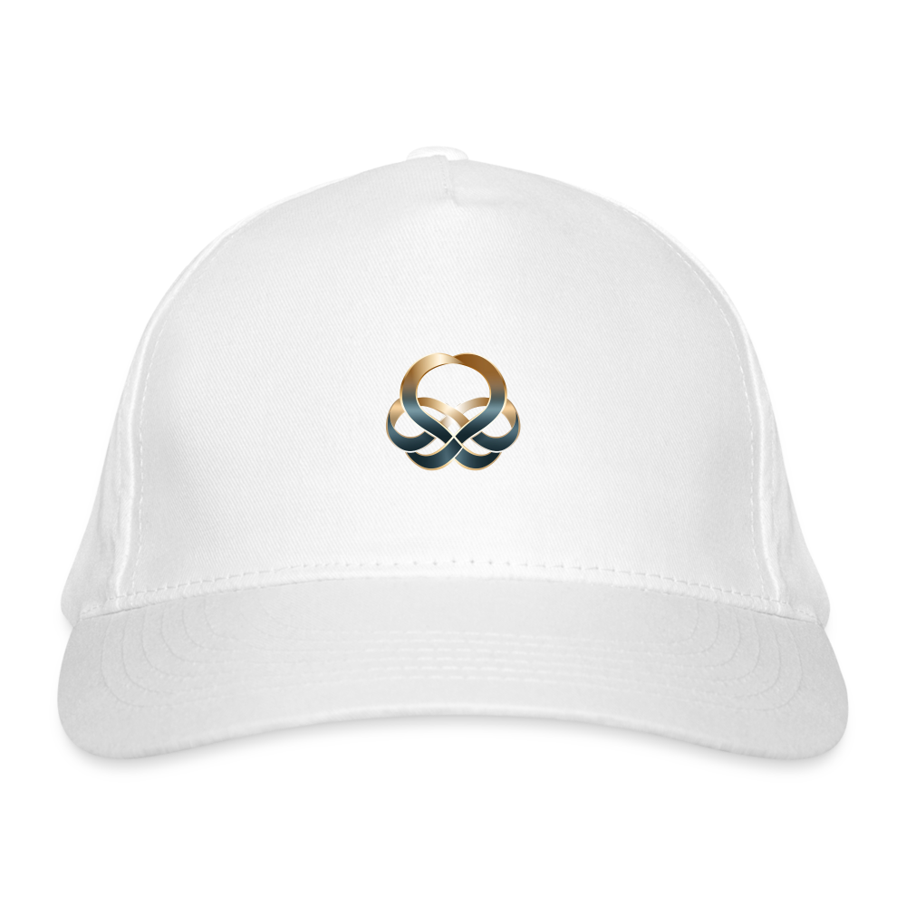 chiSign Bio-Baseballkappe - Weiß
