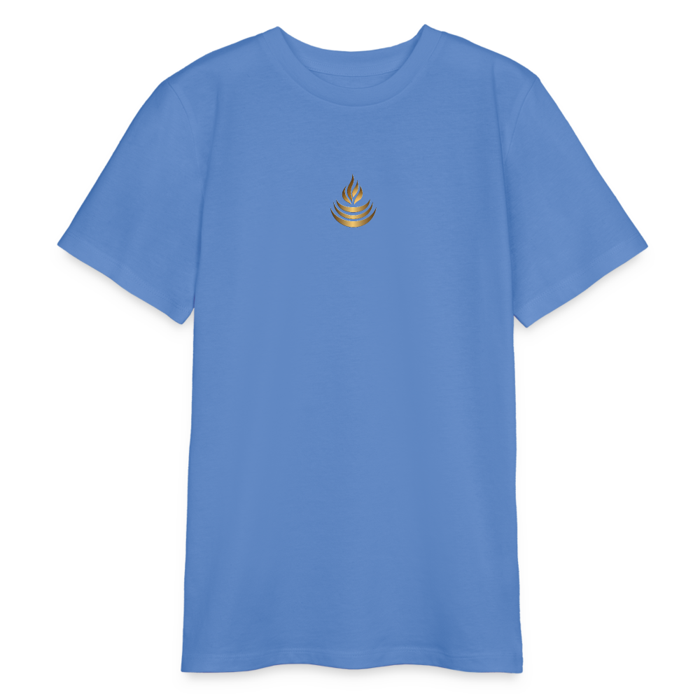 chiSign Quantenheilsymbol "Reichtum & Erfolg" Druck VS / RS Stanley/Stella Bio Teenager T-Shirt MINI CREATOR - Blau