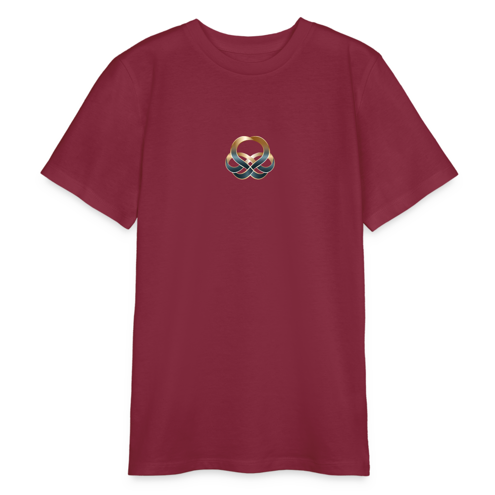 chiSign Stanley/Stella Bio Teenager T-Shirt MINI CREATOR - Burgunderrot