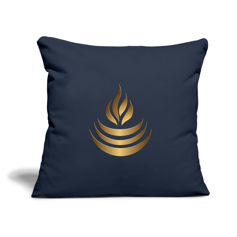chiSign Quantenheilsymbol "Reichtum & Erfolg" Sofakissen mit Füllung 44 x 44 cm - Navy