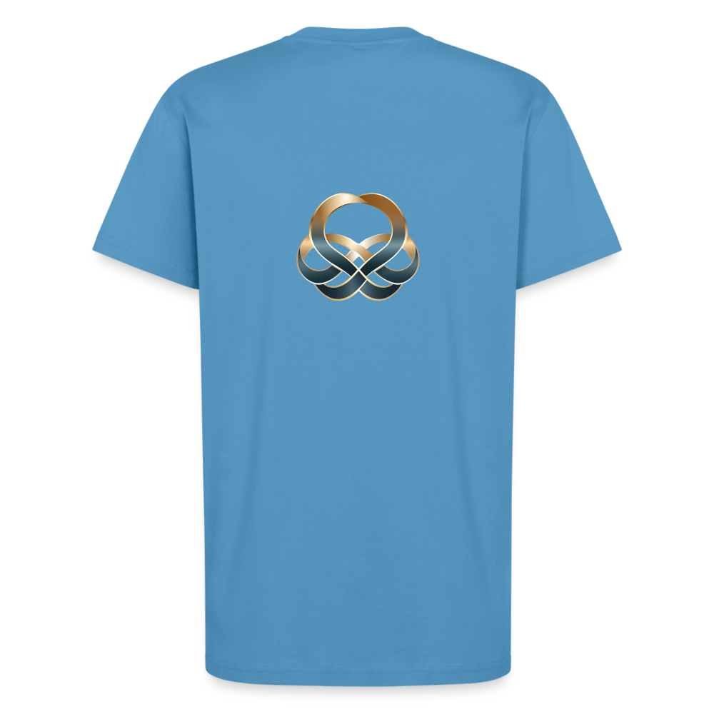 chisign Organic Relaxed T-Shirt Made in EU - Sol Blue