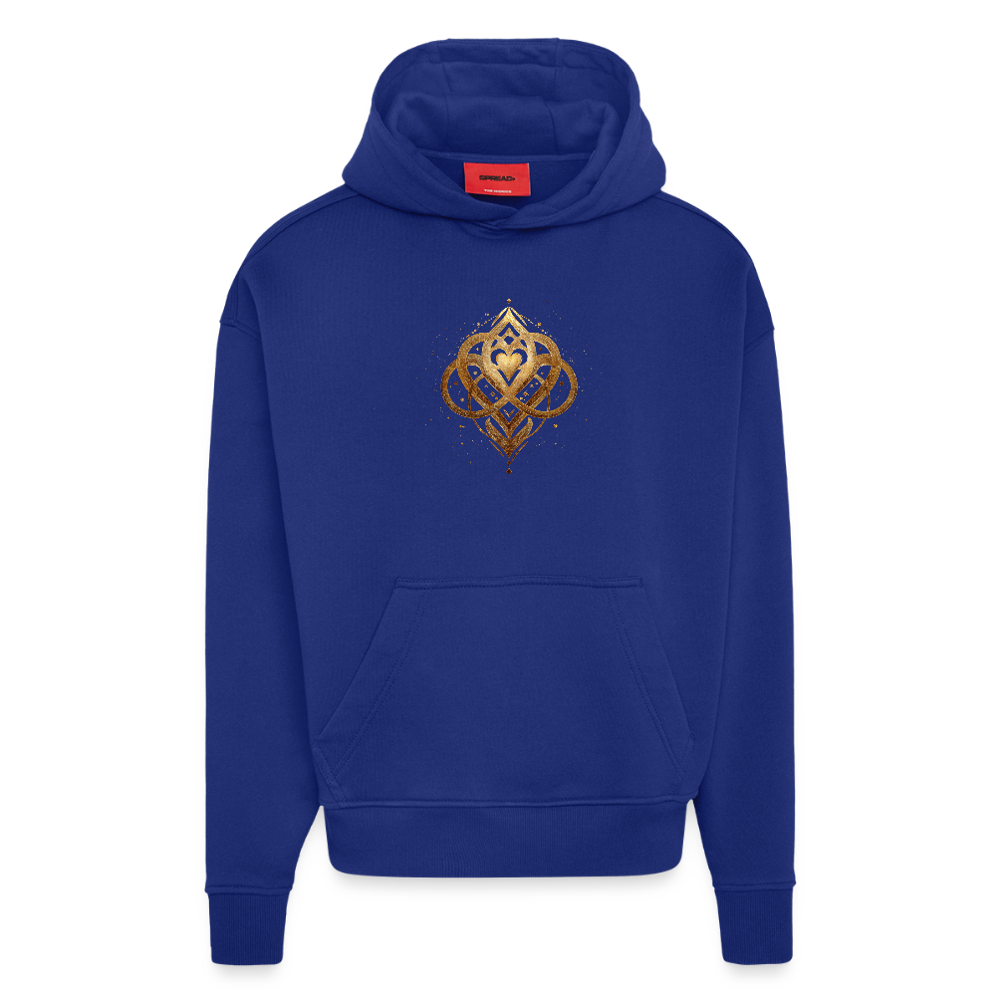 ORI A DÉA – Kapuzenjacke „Agape“ Unisex Bio-Kapuzenjacke Made in EU - Iconic Blue