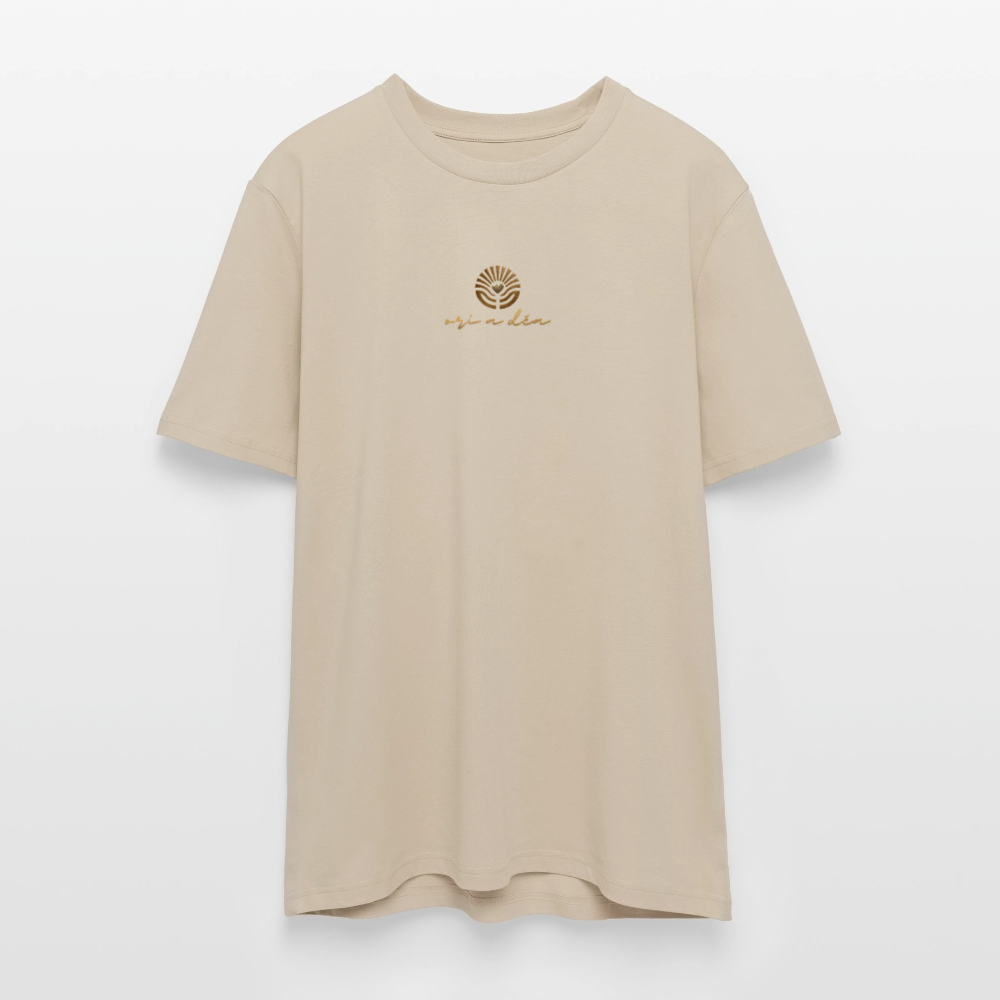 Unisex Bio-T-Shirt "ori a déa" - Beige