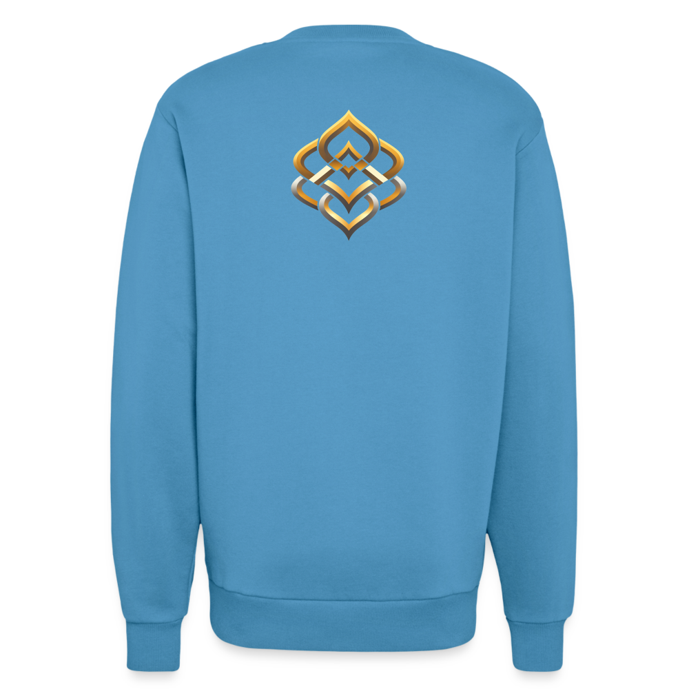 chiSign Organic Relaxed Crew Neck Made in EU - Sol Blue
