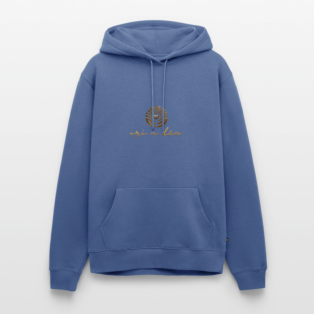 Männer Premium Hoodie ORI A DÉA - Taubenblau
