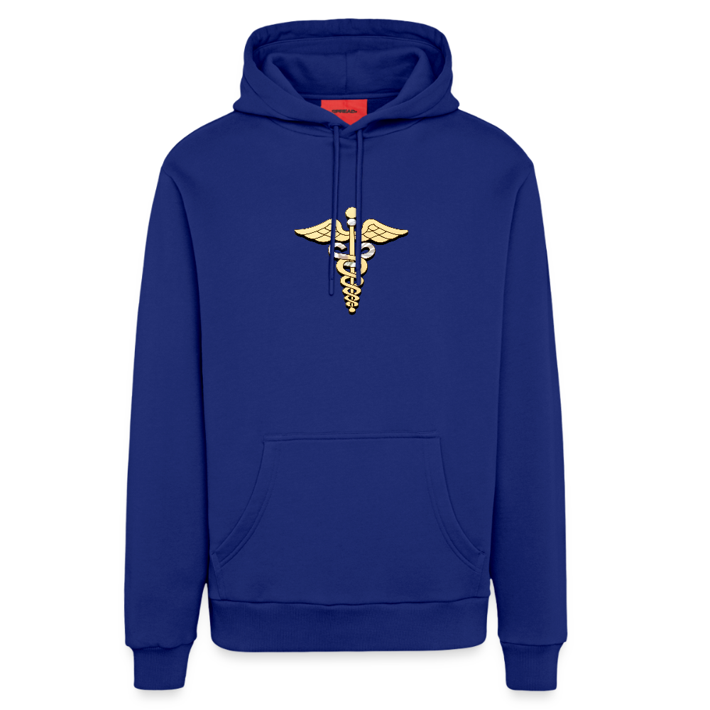 chiSign Schutz Organic Relaxed Hoodie Made in EU - Iconic Blue