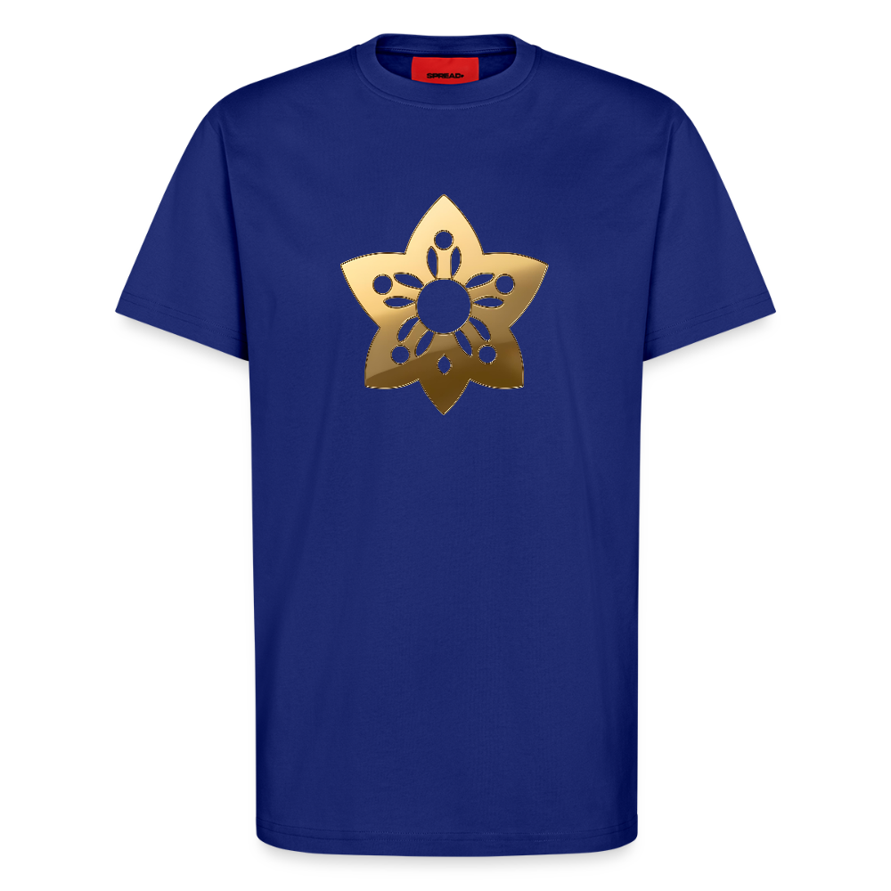 chiSign Auflösung der Illusion Organic Relaxed T-Shirt Made in EU - Iconic Blue