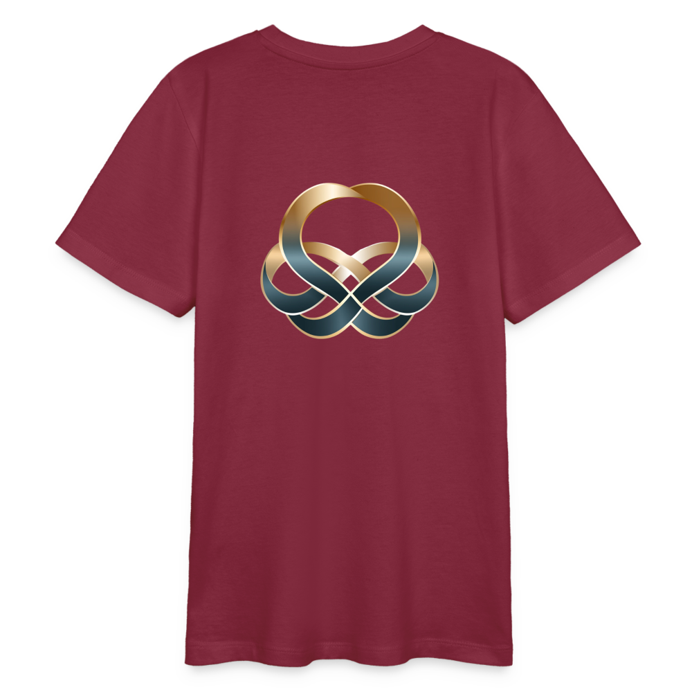 chiSign Stanley/Stella Bio Teenager T-Shirt MINI CREATOR - Burgunderrot