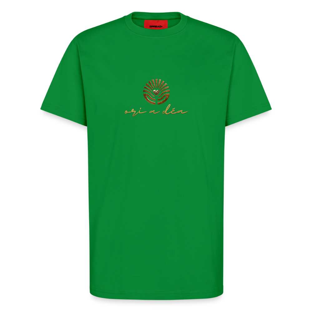 Organic Relaxed T-Shirt Made in EU "ori a déa" - City Green