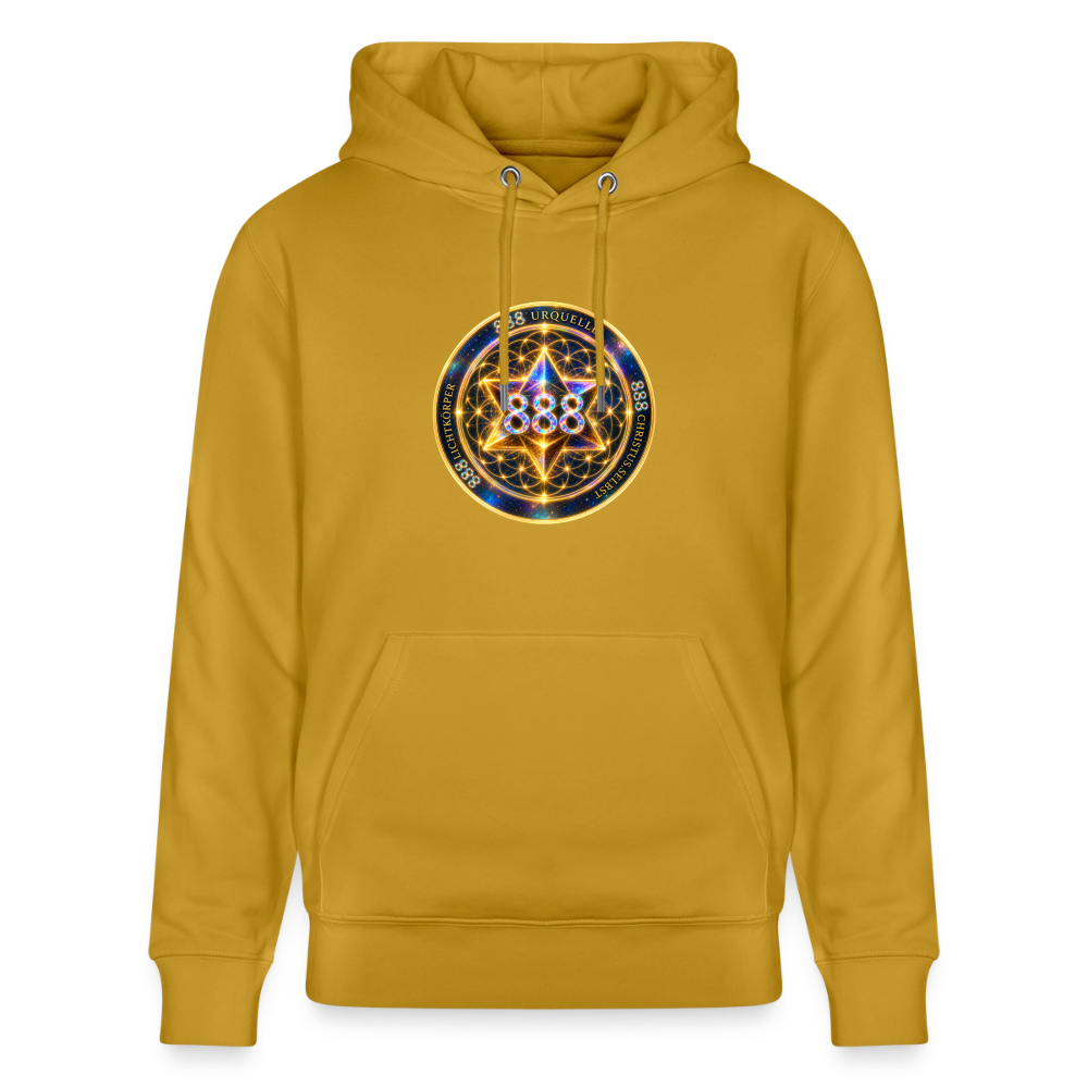 Unisex Bio-Hoodie 888 Code Merkaba - Ocker