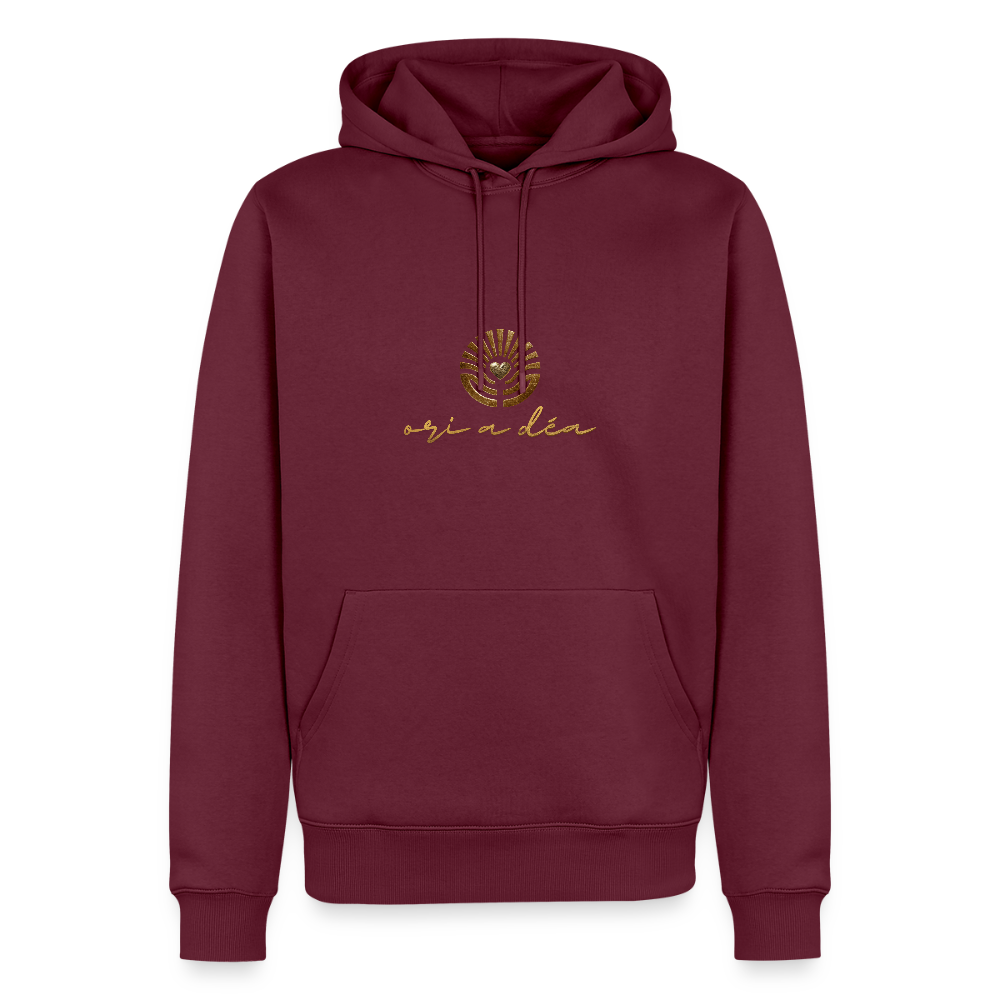 Männer Premium Hoodie ORI A DÉA - Burgunderrot
