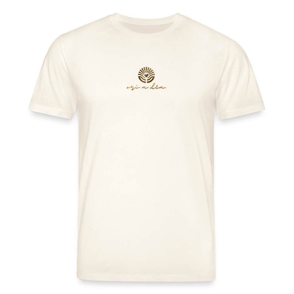 Unisex Bio-T-Shirt "ori a déa" - Naturweiß