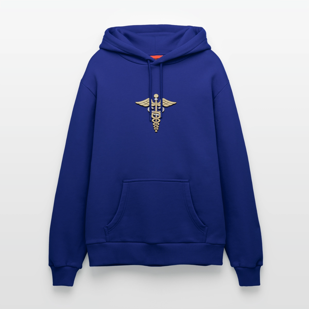 chiSign Schutz Organic Relaxed Hoodie Made in EU - Iconic Blue