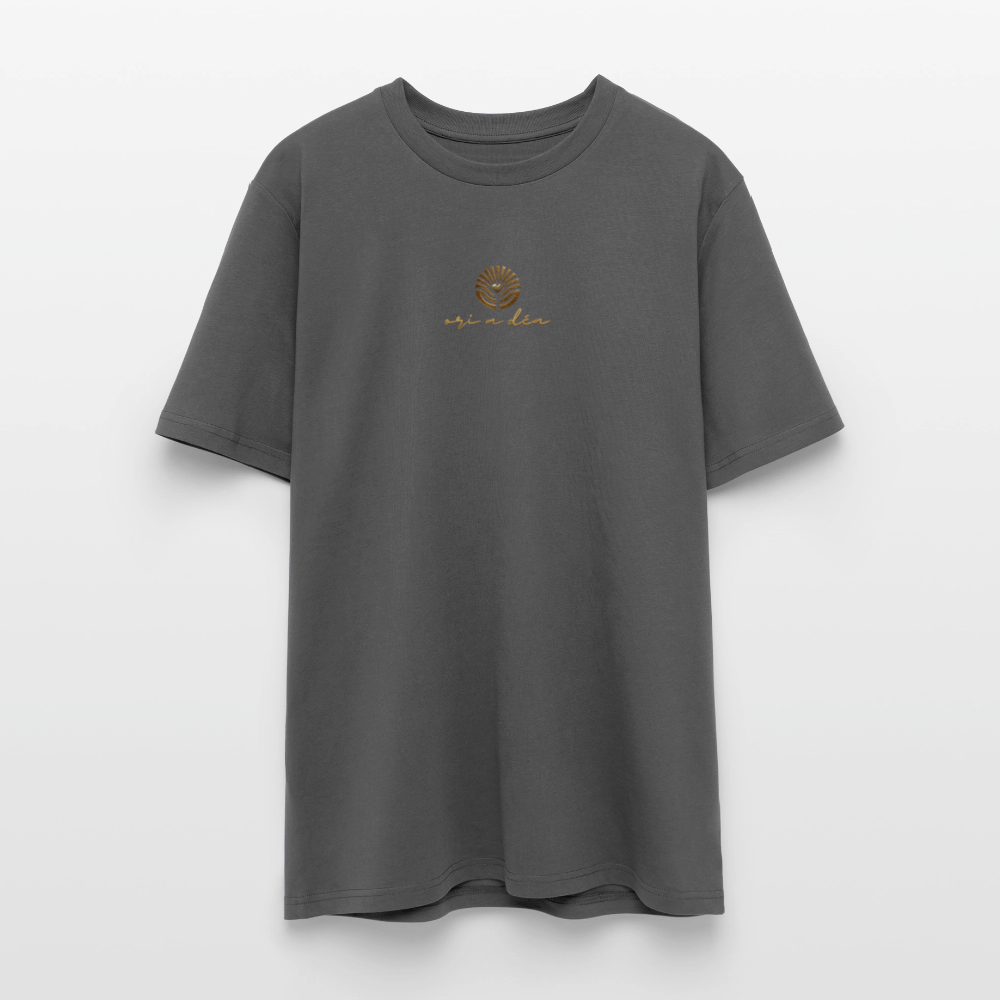 Unisex Bio-T-Shirt "ori a déa" - Anthrazit