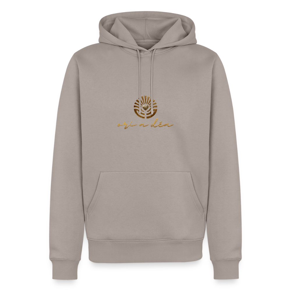 Männer Premium Hoodie ORI A DÉA - Taupe