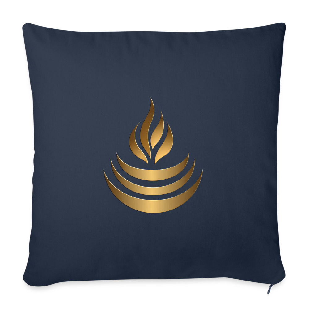 chiSign Quantenheilsymbol "Reichtum & Erfolg" Sofakissen mit Füllung 44 x 44 cm - Navy