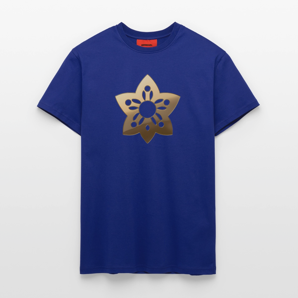chiSign Auflösung der Illusion Organic Relaxed T-Shirt Made in EU - Iconic Blue