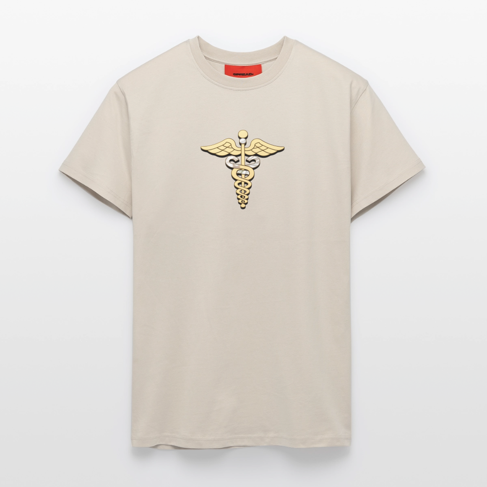 chiSign Merkurstab Organic Relaxed T-Shirt Made in EU - WARM CLAY