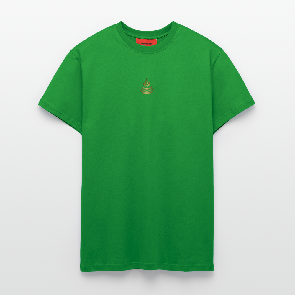 chiSign Quantenheilsymbol "Reichtum & Erfolg" Druck VS / RS Organic Relaxed T-Shirt Made in EU - City Green