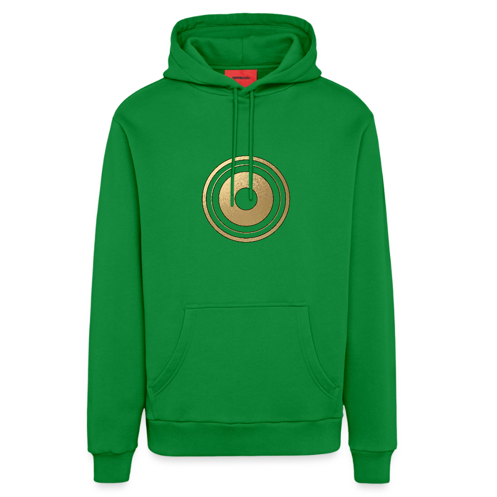 chiSign Organic Relaxed Hoodie Made in EU - City Green