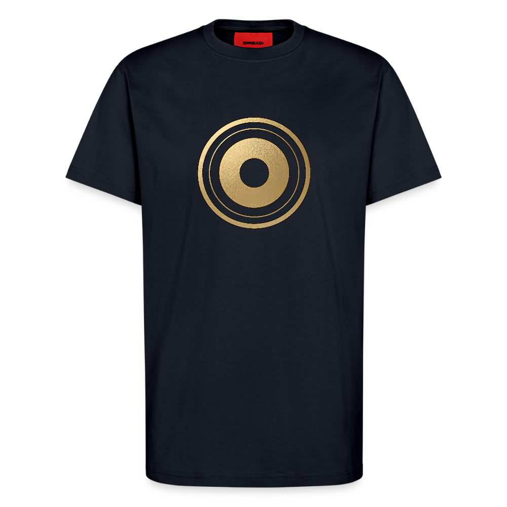 chiSign "Selbsterkenntnis" Organic Relaxed T-Shirt Made in EU - DARK NAVY