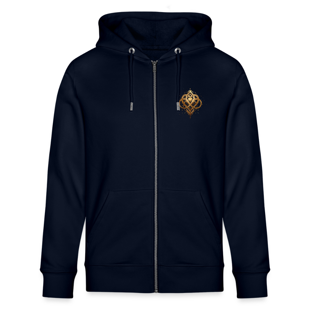 ORI A DÉA – Kapuzenjacke „Agape“ Unisex Bio-Kapuzenjacke - Navy