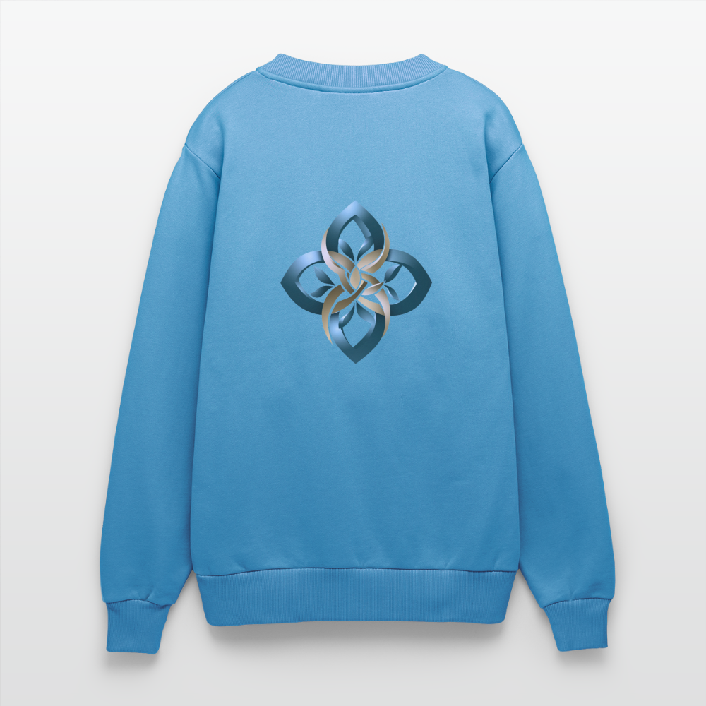 chisign Organic Relaxed Crew Neck Made in EU - Sol Blue