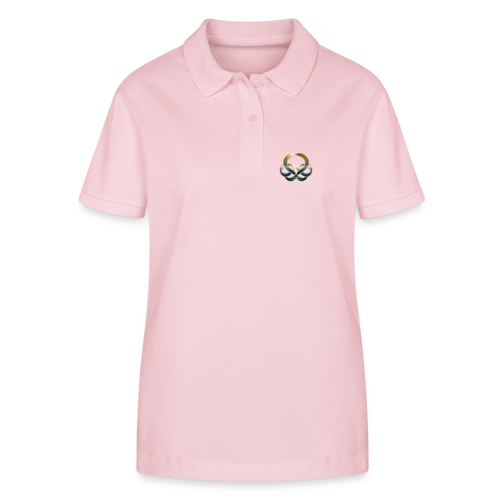chiSign Stanley/Stella Frauen Bio-Poloshirt ELLISER - Hellrosa