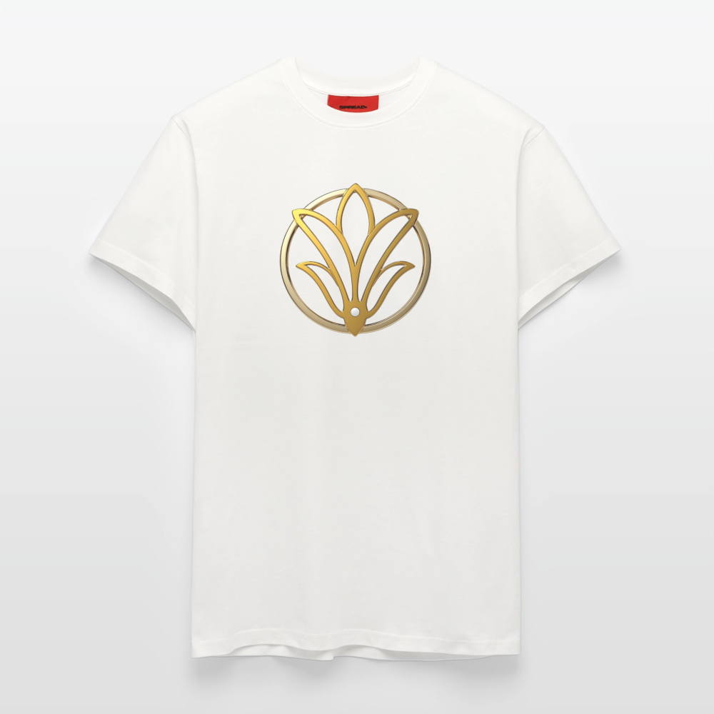 chiSign universelle Freiheit Organic Relaxed T-Shirt Made in EU - OFF WHITE