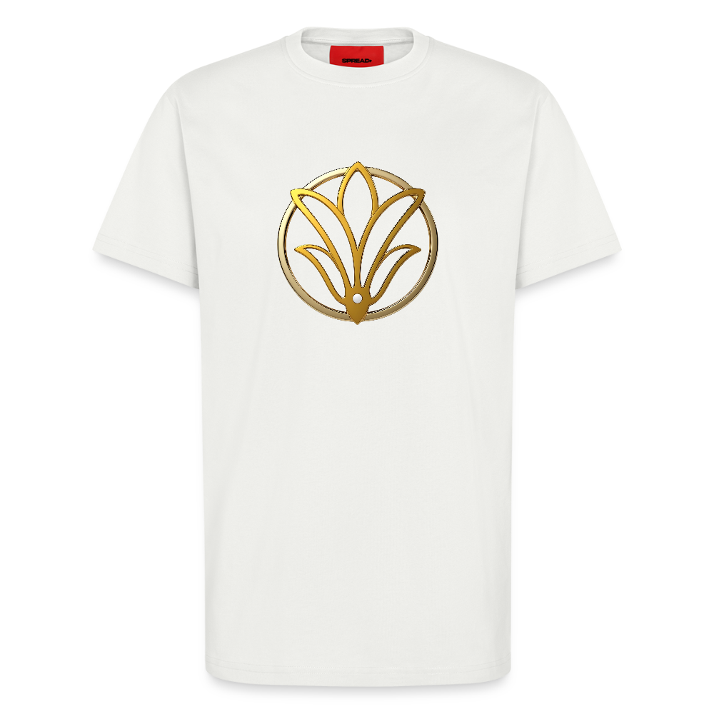 chiSign universelle Freiheit Organic Relaxed T-Shirt Made in EU - OFF WHITE