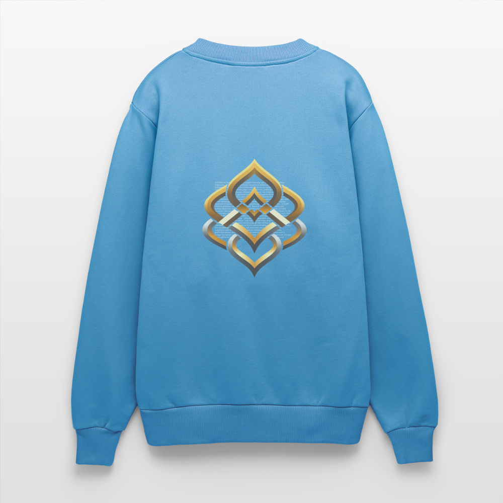 chisign Organic Relaxed Crew Neck Made in EU - Sol Blue