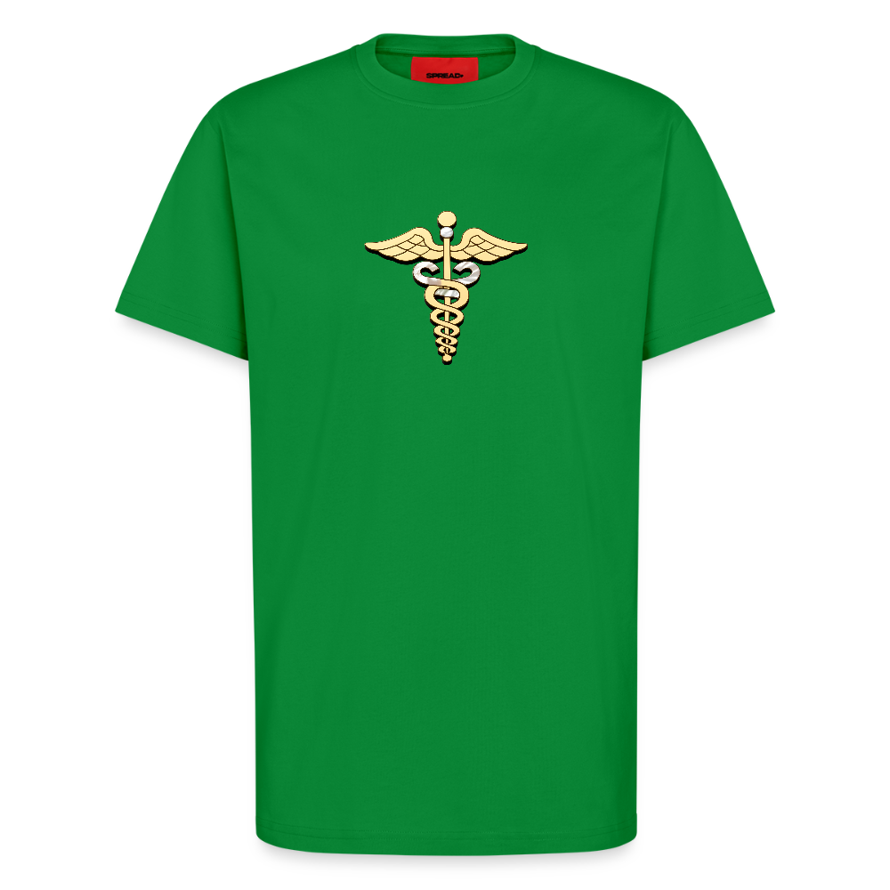 chiSign Merkurstab Organic Relaxed T-Shirt Made in EU - City Green