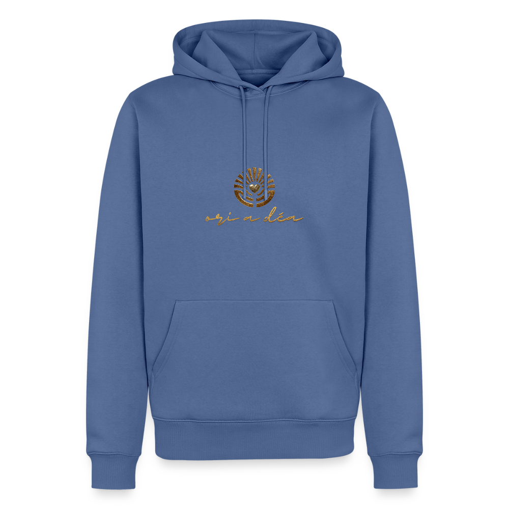 Männer Premium Hoodie ORI A DÉA - Taubenblau