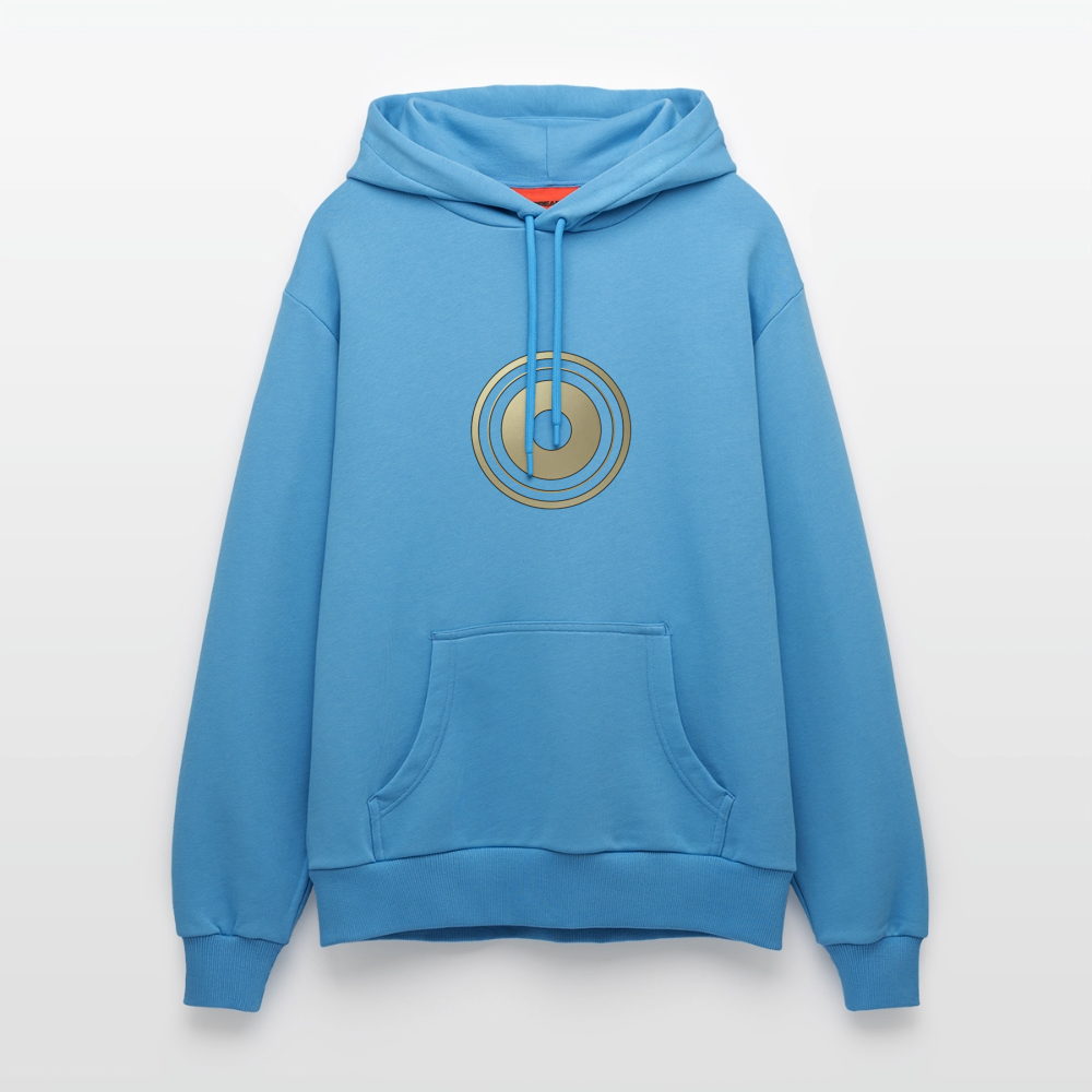 chiSign Organic Relaxed Hoodie Made in EU - Sol Blue