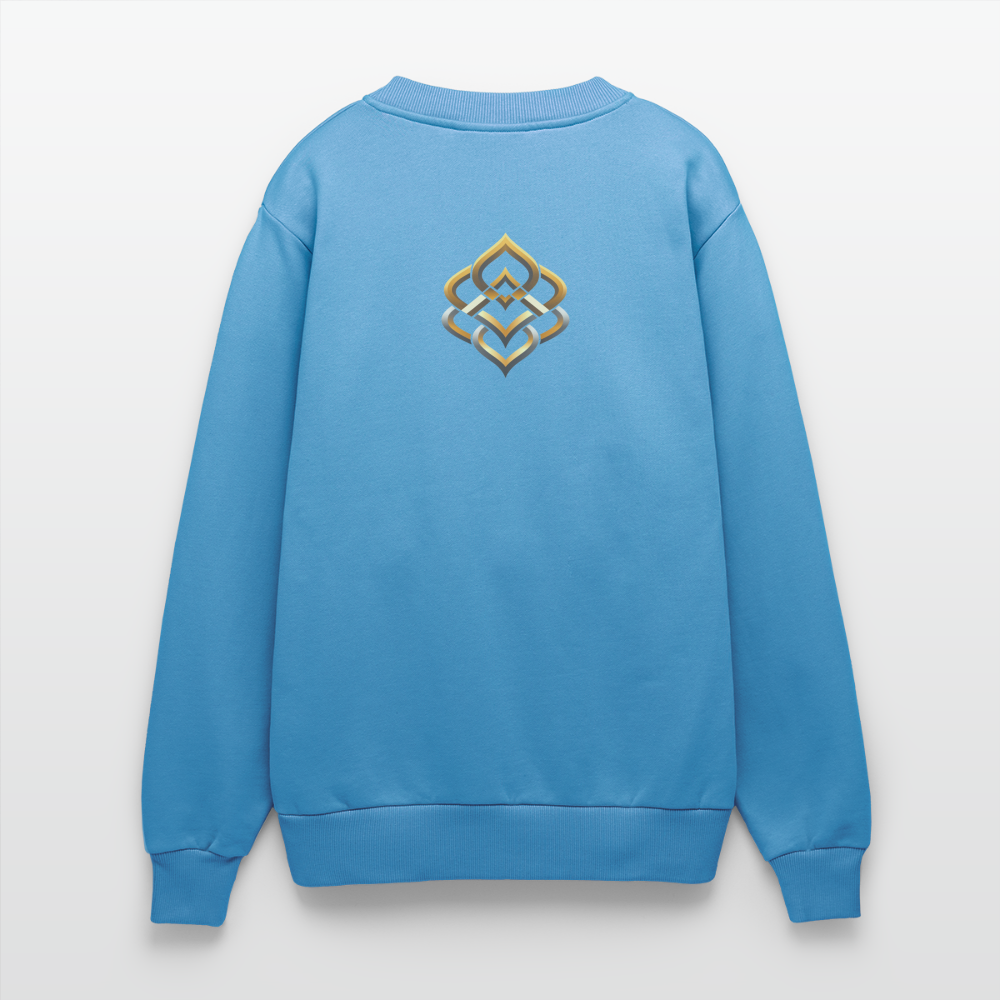 chiSign Organic Relaxed Crew Neck Made in EU - Sol Blue